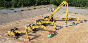 Komatsu introduces demolition excavators to North America