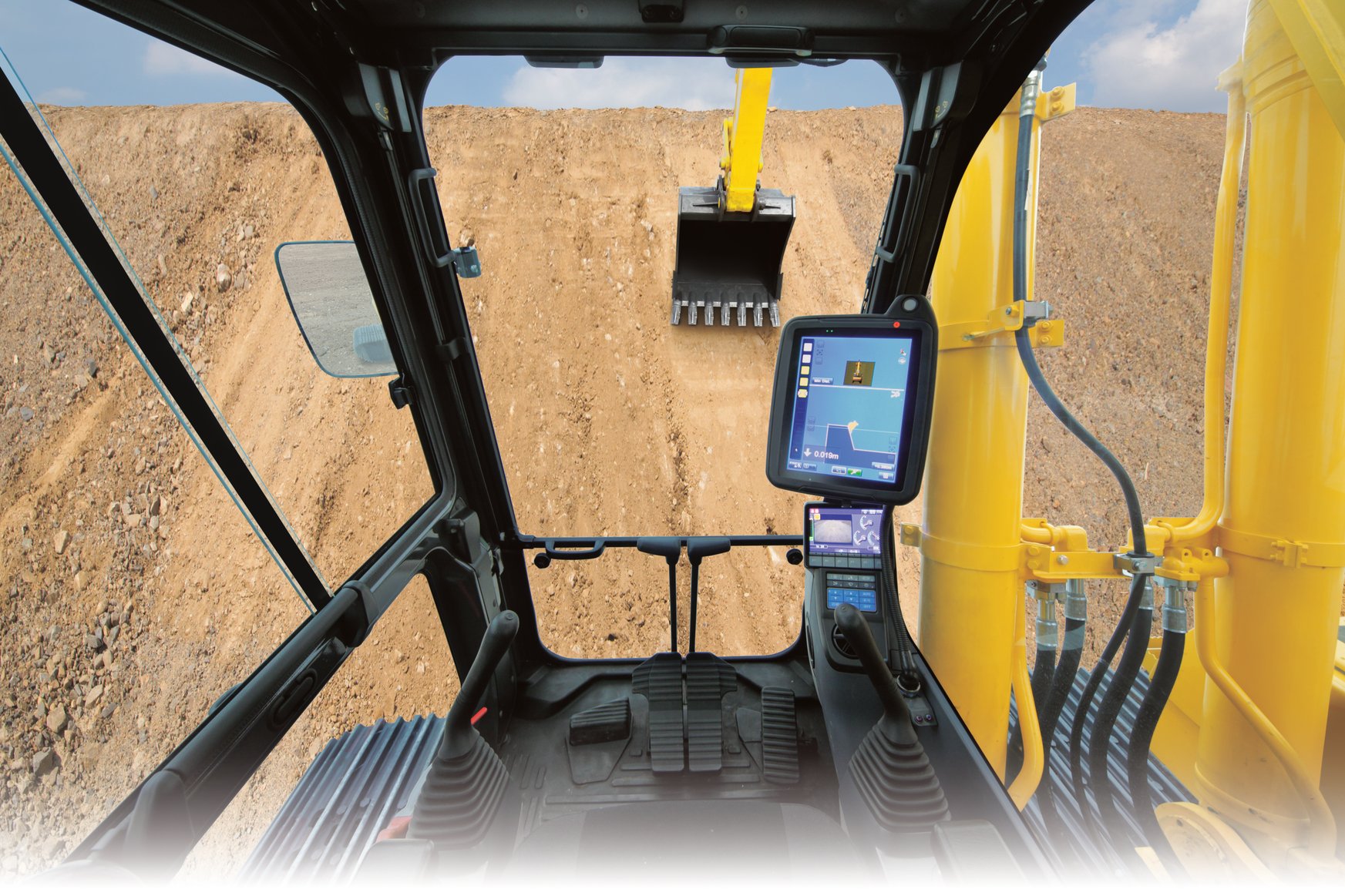 Komatsu Intelligent Excavators make every pass count with Game Changing
